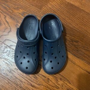 CROCS Blue Water Shoes with Perforated Design
